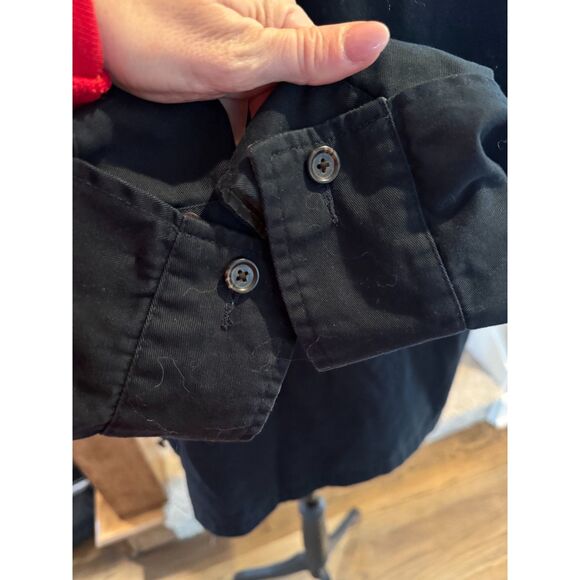 Vintage Polo Ralph Lauren Navy Zip Jacket Old Money Preppy Coastal XL Plain - Picture 5 of 9